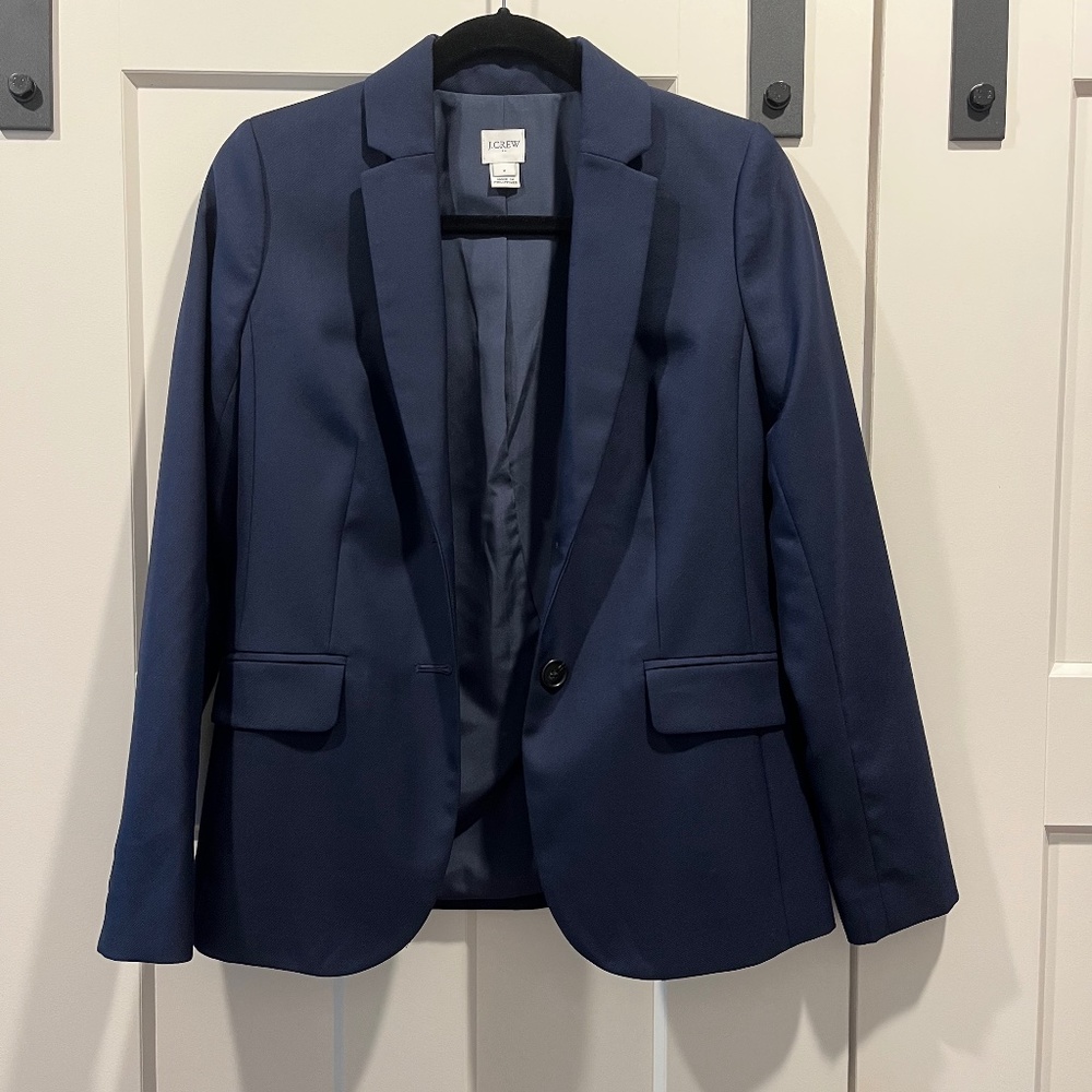 J.Crew Super 120s blazer, Size 0